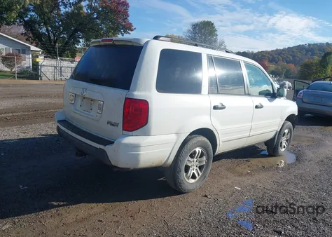 2005 Honda Pilot Ex z USA, uszkodzony, nr VIN 5FNYF18475B059585